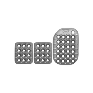 Cubrepedales OMP OA/1863 standard plateado