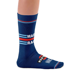 Calcetines Sparco Icon Design 2 Martini Racing azul marino