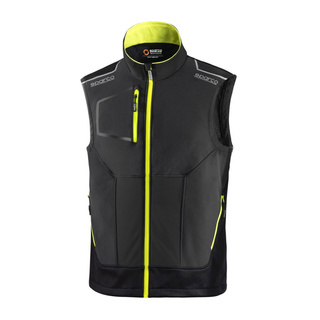 Chaleco Sparco Tech gris/amarillo