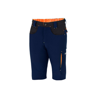 Pantalones cortos Sparco Light Tech azules/naranja