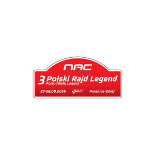 Pegatina de recuerdo pequeña 3 Polski Rajd Legend