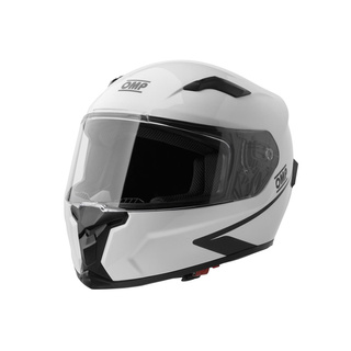 Casco cerrado de carreras OMP CIRCUIT EVO 2 blanco