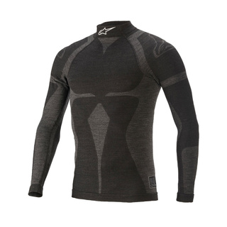 Camiseta interior de cuello alto Alpinestars ZX EVO V2 negra (FIA)