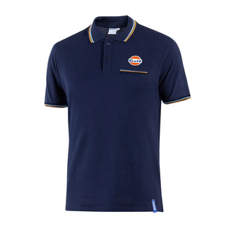 Polo Sparco Gulf Pocket azul marino