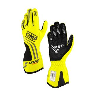 Guantes OMP One EVO X MY24 amarillos (FIA)