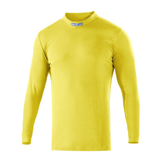 Camiseta interior de cuello alto Sparco B-Rookie amarilla