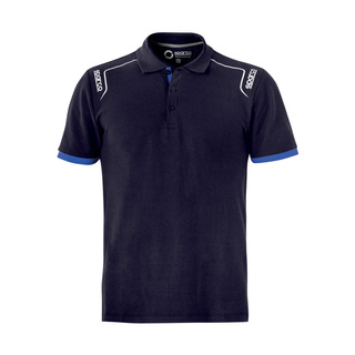 Polo Sparco Portland azul marino