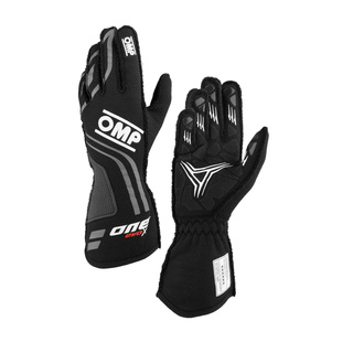 Guantes OMP One EVO X MY24 negros (FIA)