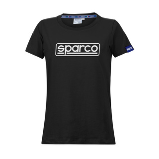 Camiseta mujer Sparco Frame negra