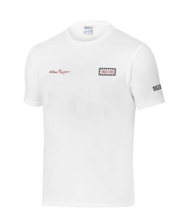 Camiseta Sparco Targa Florio Merzario #AM1 blanca