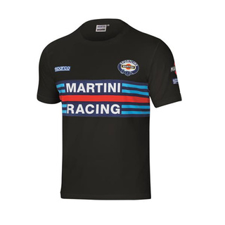 Camiseta Sparco Martini Racing negra