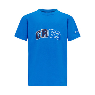 Camiseta infantil Mercedes AMG F1 George Russell Logo