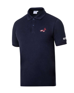 Polo Sparco Targa Florio #P2 azul marino