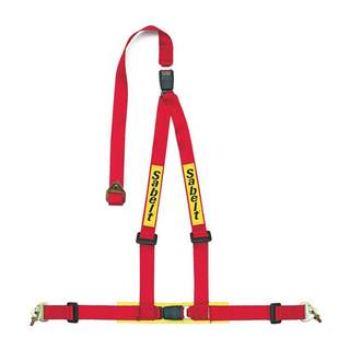 Arnés de 3 puntos Sabelt 2" rojo (ECE) Bolt-On/Snap Hook