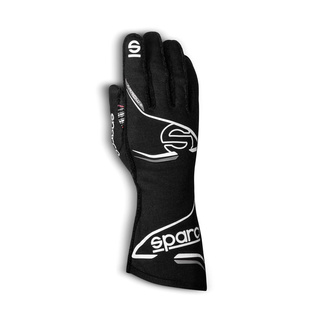 Guantes Sparco Arrow+ negros/blancos (FIA)
