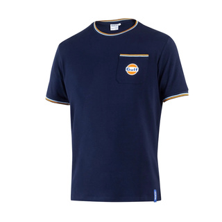 Camiseta Sparco Gulf Pocket azul marino
