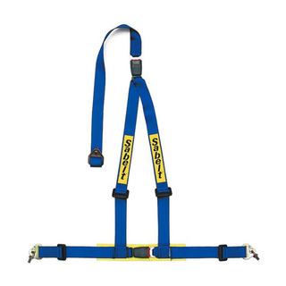 Arnés de 3 puntos Sabelt 2" azul (ECE) Bolt-On/Snap Hook