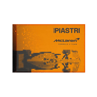 Bandera McLaren F1 Oscar Piastri 2026