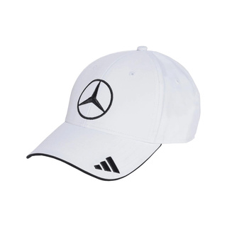 Gorra de béisbol Team Mercedes AMG F1 2025 blanco
