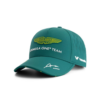 Gorra de béisbol para niños Alonso Team Aston Martin F1 2025 verde