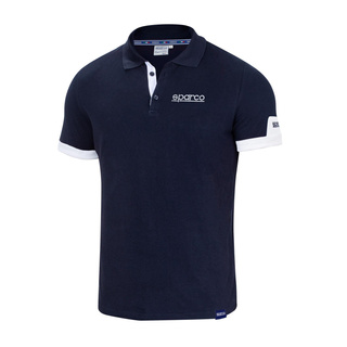 Polo Sparco Corporate azul marino