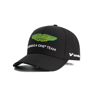 Gorra de béisbol para hombre Stroll Team Aston Martin F1 2025 negro