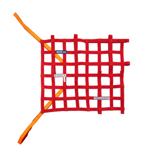 Red de seguridad para ventana Sparco roja (FIA)