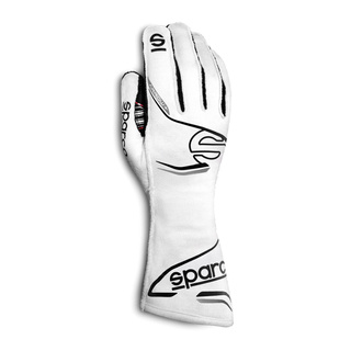 Guantes Sparco Arrow+ blancos/negros (FIA)