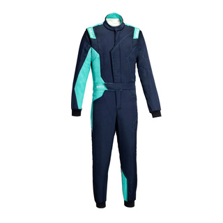 Mono Sparco Sprint Advanced Asymetrical azul marino/verde (FIA)