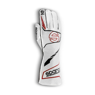 Guantes Sparco Futura blancos/negros (FIA)