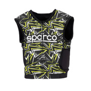 Chaleco protector Sparco SJ PRO K-3 MY25 negro-amarillo