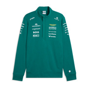 Sudadera Half Zip Team Aston Martin F1 2026 para hombre