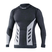 Camiseta interior de cuello alto Sparco RW-10 Shield PRO azul marino (FIA)