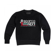Sudadera infantil Sparco Next Generation negra