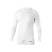 Camiseta interior de cuello alto Sparco PRO RW-7 MY22 blanca (FIA)