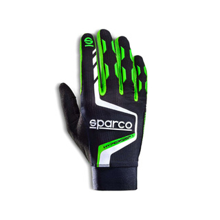Guantes gaming Sparco Hypergrip+ negros/verdes