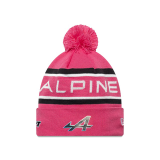 Gorra de invierno Team Alpine F1 2025 rosa