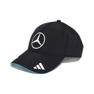 Gorra de béisbol para hombre George Russell Mercedes AMG F1 2025 negro