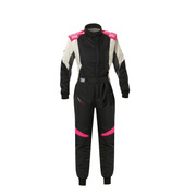 Mono OMP First Evo Elle MY25 negro/rosa (FIA)