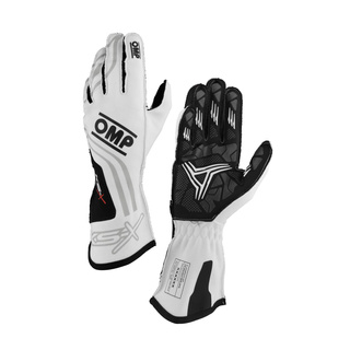 Gants OMP KS-X 8877-2022 blancs (FIA)