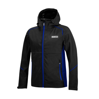 Chaqueta 3 en 1 Sparco MY22 negra/azul