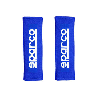 Housses ceinture de sécurité Sparco 3" bleues
