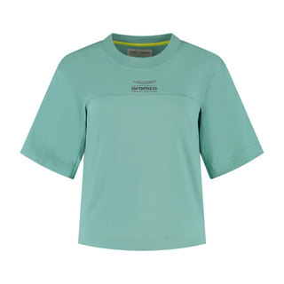T-shirt femme Crop Top Aston Martin F1 2025