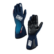 Gants OMP One EVO FX MY26 bleu marine (FIA)