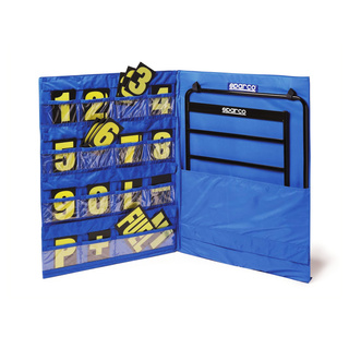 Panneau de panneautage Sparco + jeu de chiffres