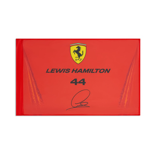 Drapeau Lewis Hamilton Scuderia Ferrari F1 2026