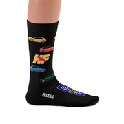 Chaussettes Sparco Lancia Collection noires