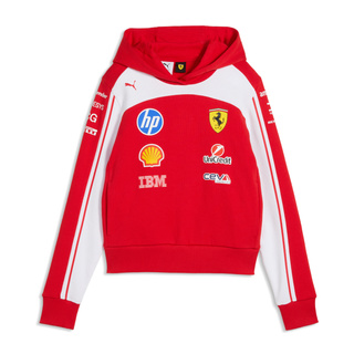 Sweat à capuche femme Team Scuderia Ferrari F1 2026