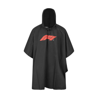 Veste poncho imperméable Logo Formula 1 2025