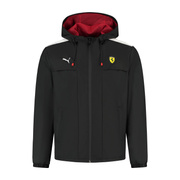 Veste imperméable Scuderia Ferrari F1 Rain noire